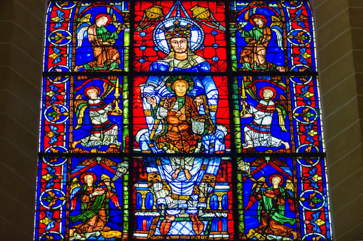 Notre-Dame de la Belle Verrière (The Blue Virgin), Cathédrale Notre-Dame de Chartres