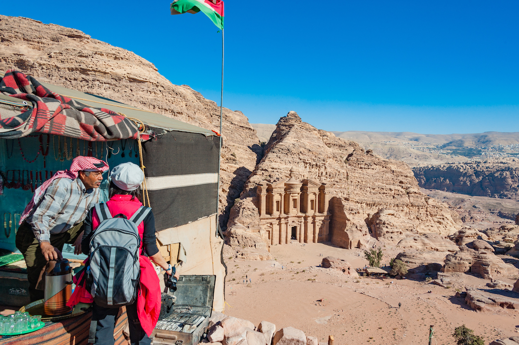 Overlooking Ad Deir, Petra