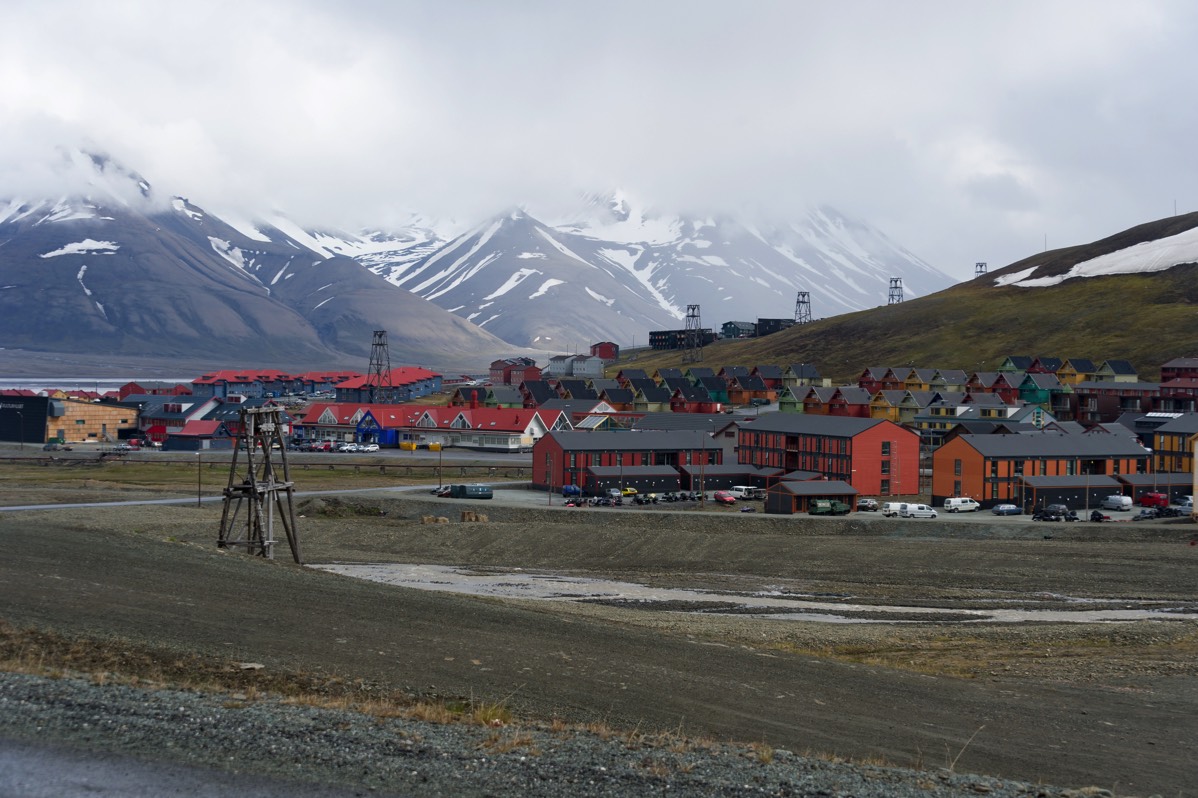 Longyearbyen: largest town in Svalbard
